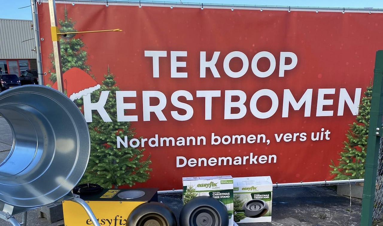 Ook dit jaar weer prachtige kerstbomen bij Nieuwboer