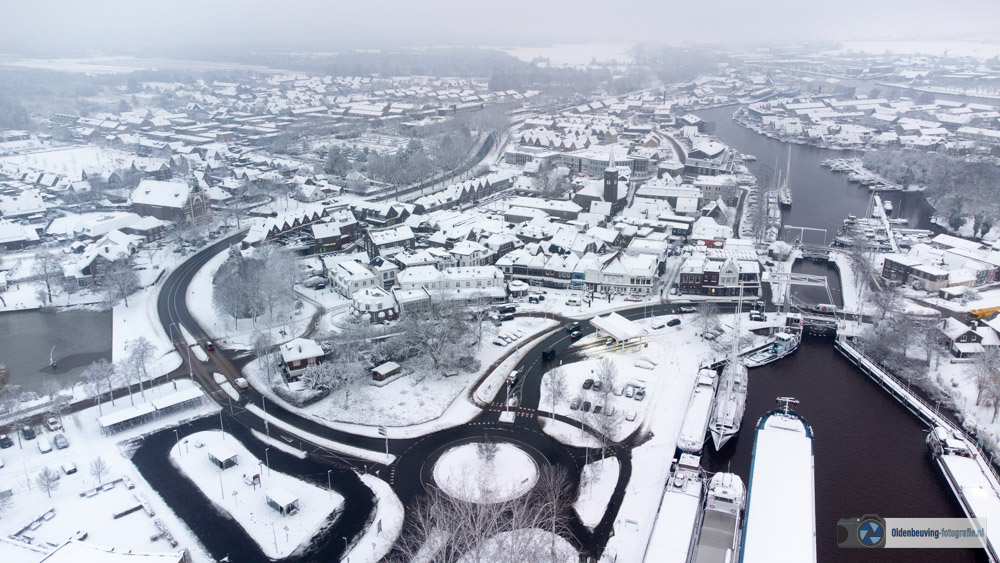 Fotoserie: Zwartsluis in winters perspectief