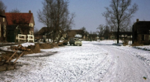 Winterse taferelen op de Belt in de jaren tachtig.